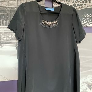 Vera Wang Jewelled Blouse